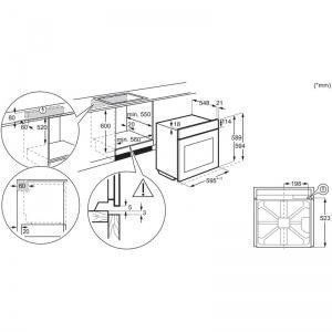 Духовка электрическая Electrolux EOA5220AOV 011850 фото