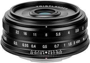 Об'єктив VOIGTLANDER Ultron 27 mm f/2.0 для Fujifilm X Чорний 2117025 фото