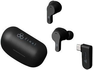 Внутрішньоканальні навушники FINAL AUDIO VR3000 Wireless ANC Чорний 2104269 фото