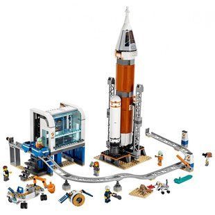 Блоковий конструктор LEGO City Ракета и пульт управления запуска в космос (60228) 009573 фото