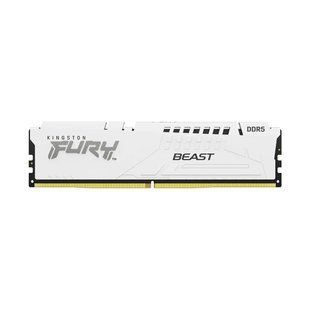 Пам'ять для настільних комп'ютерів Kingston Fury 32 GB DDR5 6000 MHz Beast Expo White (KF560C36BWE-32) 033127 фото