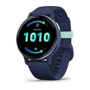 Смарт-часы Garmin Vivoactive 5 Metallic Navy Aluminum Bezel with Navy Case and Silicone Band (010-02862-12/52) 612685 фото