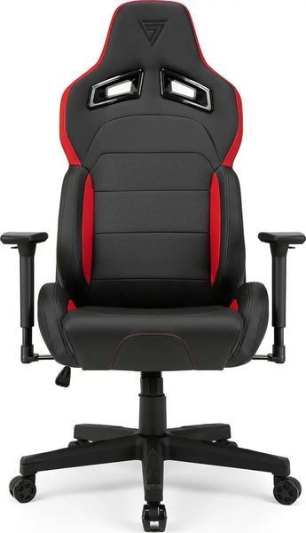 Компьютерное кресло для геймера Sense7 Sentinel Black/Red 019137 фото