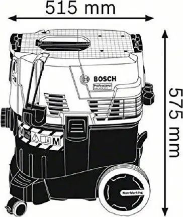 Будівельний пилосос Bosch GAS 35 M AFC (06019C3100) 292531 фото