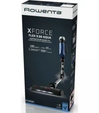 Вертикальний + ручний пилосос (2в1) Rowenta X-Force 9.6 Aqua Animal RH20C7WO 532869ua фото