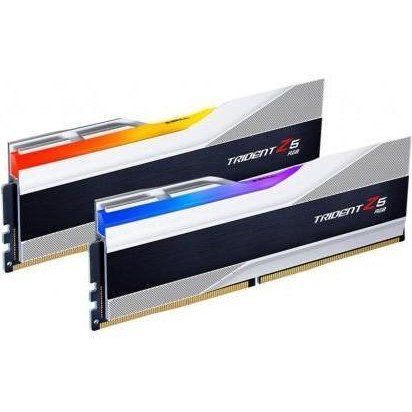 Пам'ять для настільних комп'ютерів G.Skill 32 GB (2x16GB) DDR5 6000 MHz Trident Z5 RGB Silver (F5-6000J4040F16GX2-TZ5RS) 027730 фото