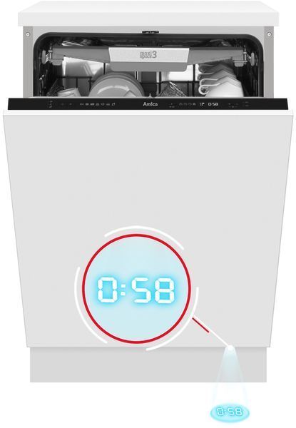 Посудомоечная машина AMICA DIM66B7ELOCQT SilentDrive 2.0 TimeDisplay 2102753 фото