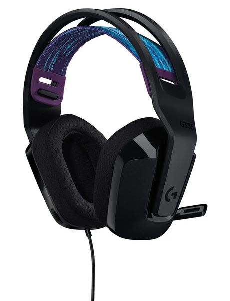 Комп'ютерна гарнітура Logitech G335 Wired Gaming Black (981-000978) 352903 фото