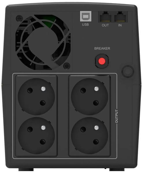 Лінійно-інтерактивне ДБЖ PowerWalker VI 1500 STL FR 022267 фото