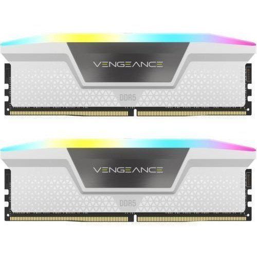 Память для настольных компьютеров Corsair 32 GB (2x16GB) DDR5 5200 MHz Vengeance RGB (CMH32GX5M2B5200C40W) 027580 фото