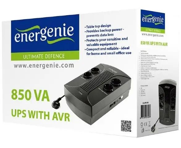 Линейно-интерактивный ИБП EnerGenie EG-UPS-002 329859 фото