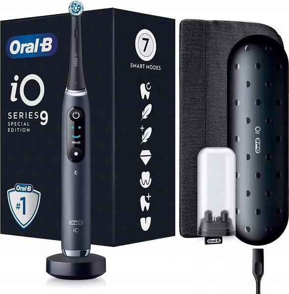 Електрична зубна щітка Oral-B iO Series 9 Special Edition Black Onyx 012817 фото