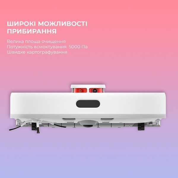 Робот-пилосос з вологим прибиранням Dreame Bot D10s White (RLS3L) 036610 фото