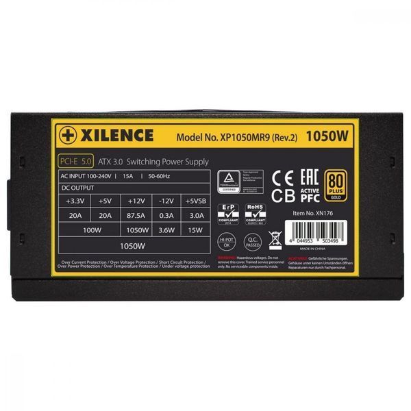 Блок живлення XILENCE Performance X+ XP1050MR9.2 (XN176) 008870 фото