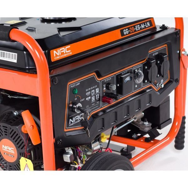 Бензиновый генератор NAC GG-28-ES-M-LN 000206 фото