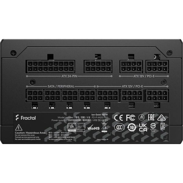 Блок питания Fractal Design Ion Gold 750W (FD-P-IA2G-750) 002167 фото
