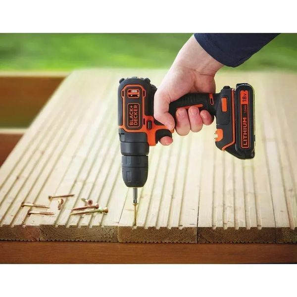 Шурупокрут Black+Decker BDCDC18KB 530585 фото