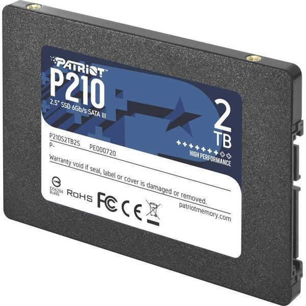 SSD накопичувач PATRIOT P210 2 TB (P210S2TB25) 001967 фото