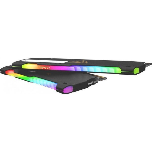 Пам'ять для настільних комп'ютерів PATRIOT 64 GB (2x32GB) DDR4 3600 MHz Viper Steel RGB (PVSR464G360C8K) 033900 фото