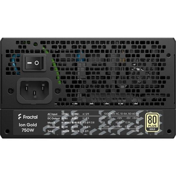 Блок питания Fractal Design Ion Gold 750W (FD-P-IA2G-750) 002167 фото