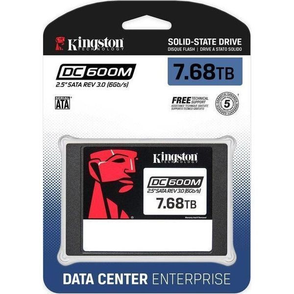 SSD накопитель Kingston DC600M 7.68 TB (SEDC600M/7680G) 001917 фото