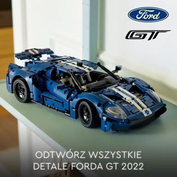 Авто-конструктор LEGO Technic Ford GT 2022 (42154) 613370 фото