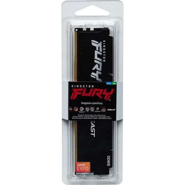 Память для настольных компьютеров Kingston FURY 32 GB DDR5 6000 MHz Beast EXPO (KF560C36BBE-32) 033800 фото