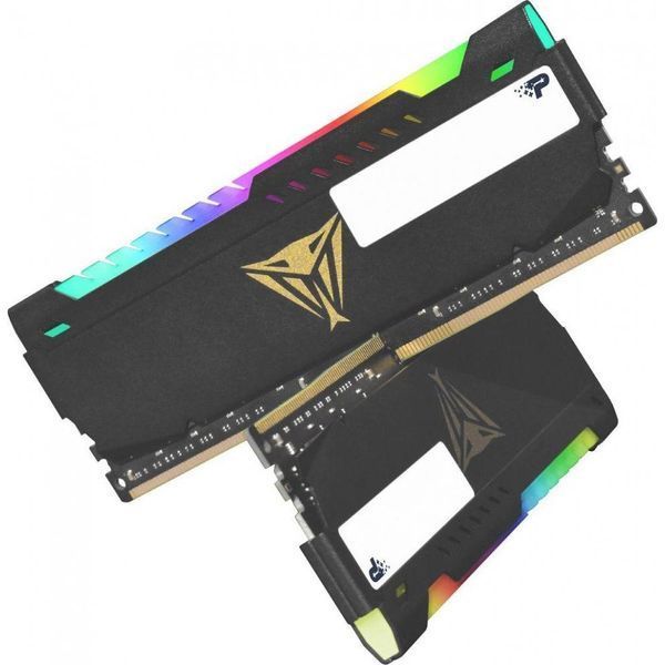 Пам'ять для настільних комп'ютерів PATRIOT 64 GB (2x32GB) DDR4 3600 MHz Viper Steel RGB (PVSR464G360C8K) 033900 фото