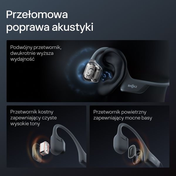 Наушники костные SHOKZ OpenRun Pro 2 Mini Черный 2026943 фото