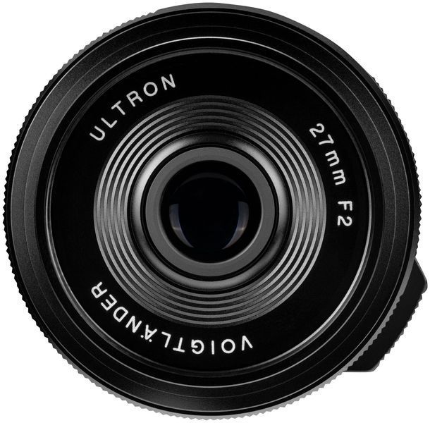 Об'єктив VOIGTLANDER Ultron 27 mm f/2.0 для Fujifilm X Чорний 2117025 фото