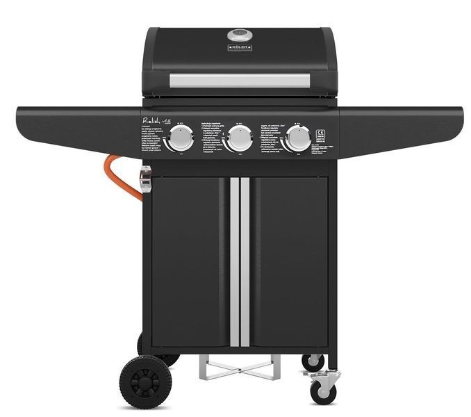 Гриль садовый газовый KOLER Relish v1 Compact Черный 9.6 кВт 47 x 40 см 160147 фото