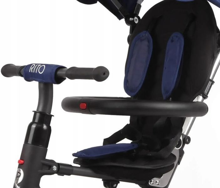 Дитячий триколісний велосипед Qplay Rito Eva Blue 604892 фото