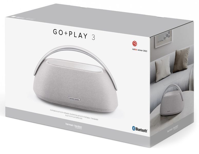 Мобільна колонка HARMAN KARDON GO+ Play 3 Сірий 589838 фото