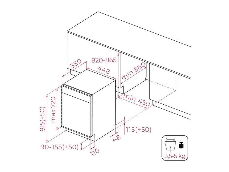 Посудомийна машина Teka DFI 44800 573117 фото