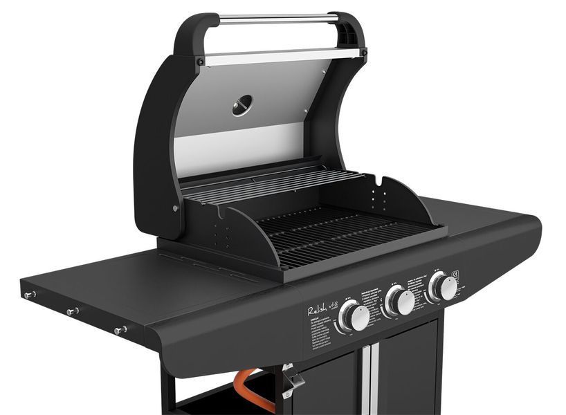 Гриль садовый газовый KOLER Relish v1 Compact Черный 9.6 кВт 47 x 40 см 160147 фото