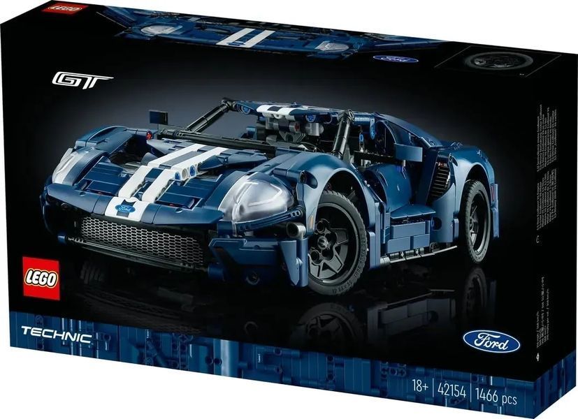 Авто-конструктор LEGO Technic Ford GT 2022 (42154) 613370 фото