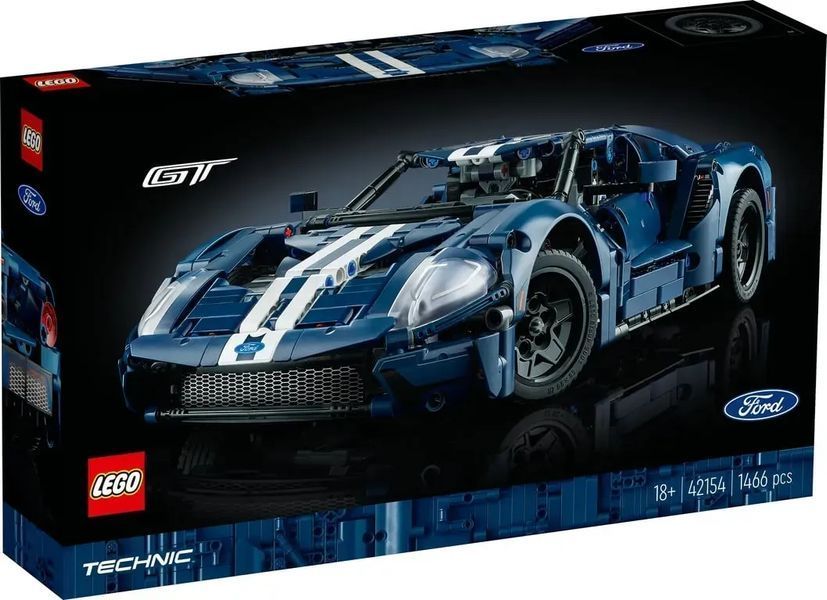 Авто-конструктор LEGO Technic Ford GT 2022 (42154) 613370 фото