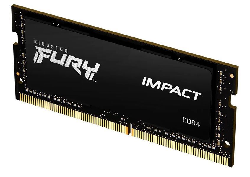 Пам'ять для ноутбуків Kingston Fury 64 GB (2x32GB) SO-DIMM DDR4 3200 MHz Impact (KF432S20IBK2/64) 032595 фото