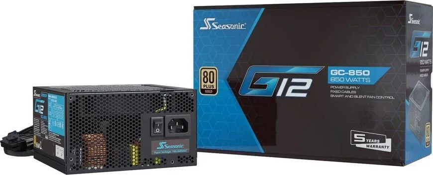 Блок живлення SeaSonic 850W G12 (G12 GC-850) 001131 фото