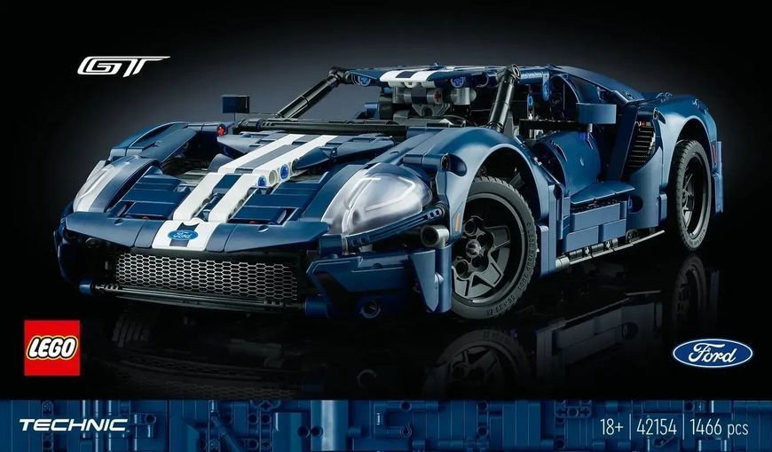 Авто-конструктор LEGO Technic Ford GT 2022 (42154) 613370 фото