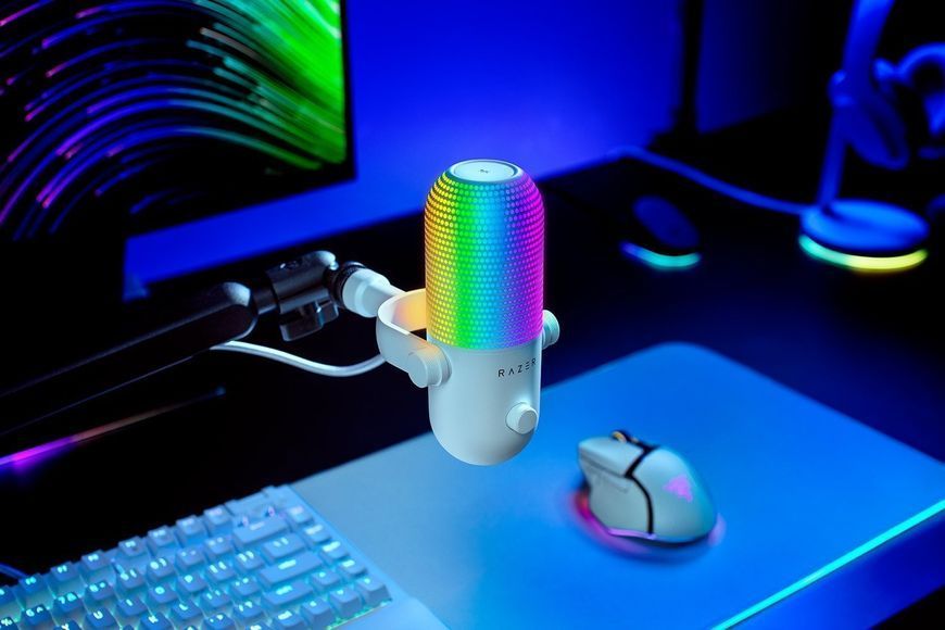 Микрофон RAZER Seiren V3 Chroma Суперкардиоидный Белый 2024980 фото