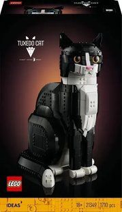 Блоковий конструктор LEGO Ideas Чорно-білий кіт (21349) 613376 фото