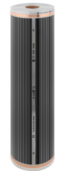 Пленка греющая инфракрасная MISSION AIR 160 Вт/м&sup2; Black Silver 8 м&sup2; (8 м x 100 см) + регулятор Aries LCD Белый 1277096 фото
