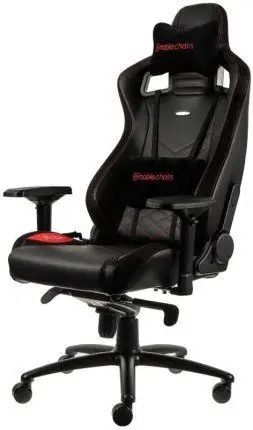 Компьютерное кресло для геймера Noblechairs Epic PU leather black/red (NBL-PU-RED-002) 019088 фото