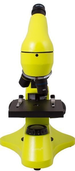 Микроскоп LEVENHUK Rainbow 50L Лаймовый 321312 фото