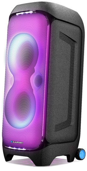 Power Audio BLAUPUNKT PB100X, 500 Вт, Bluetooth, акумулятор 28 годин, тюнер FM, режим EXTREME BASS, USB C, виділений додаток 2079533 фото
