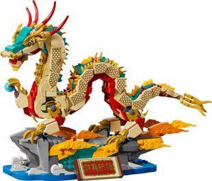 Блоковий конструктор LEGO Сприятливий Дракон (80112) 009624 фото