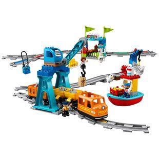 Блоковий конструктор LEGO DUPLO Town Вантажний поїзд (10875) 009432 фото