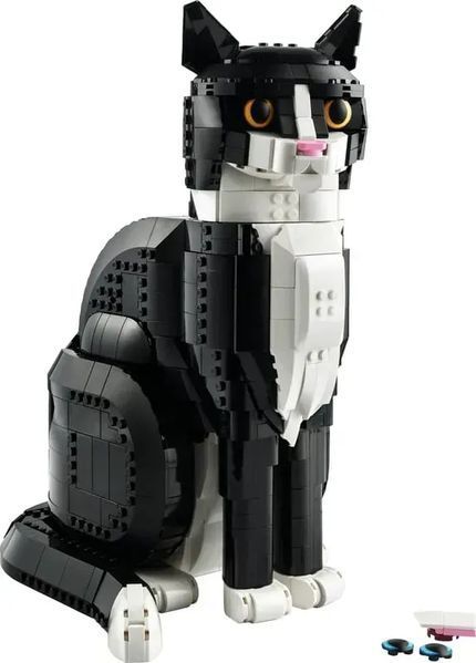 Блочный конструктор LEGO Ideas Черно-белый кот (21349) 613376 фото