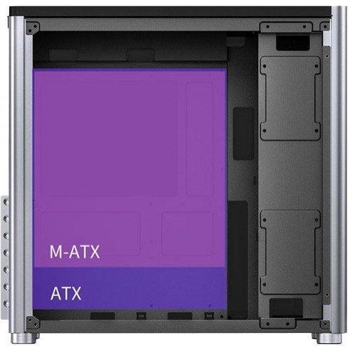 Корпус Jonsbo D40 ATX Tempered Glass silver (D40 silver) 018402 фото